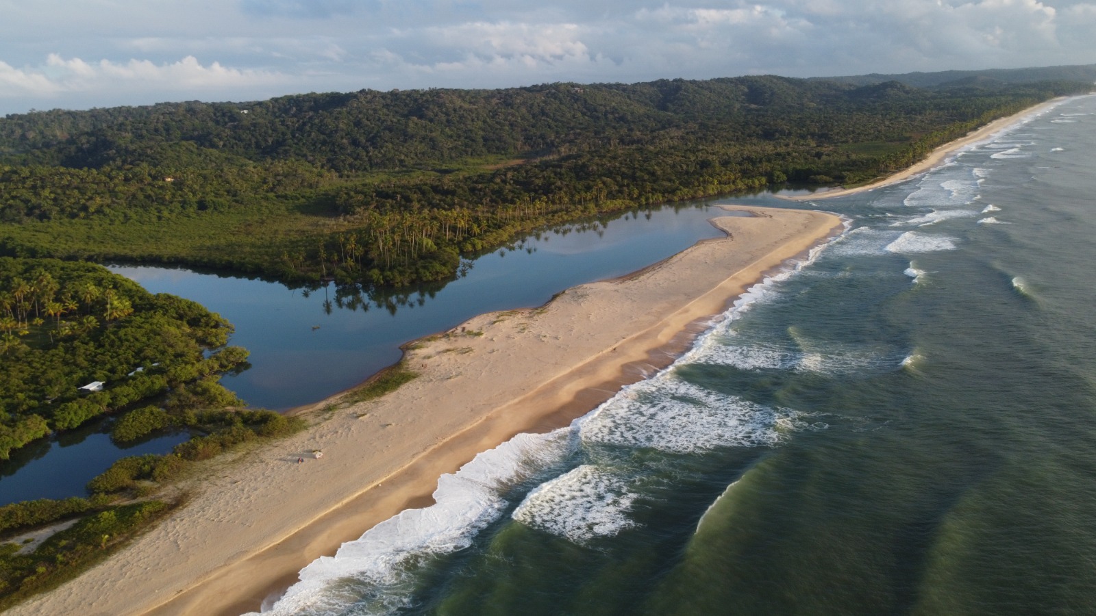 Barra do Tijuípe em Itacaré